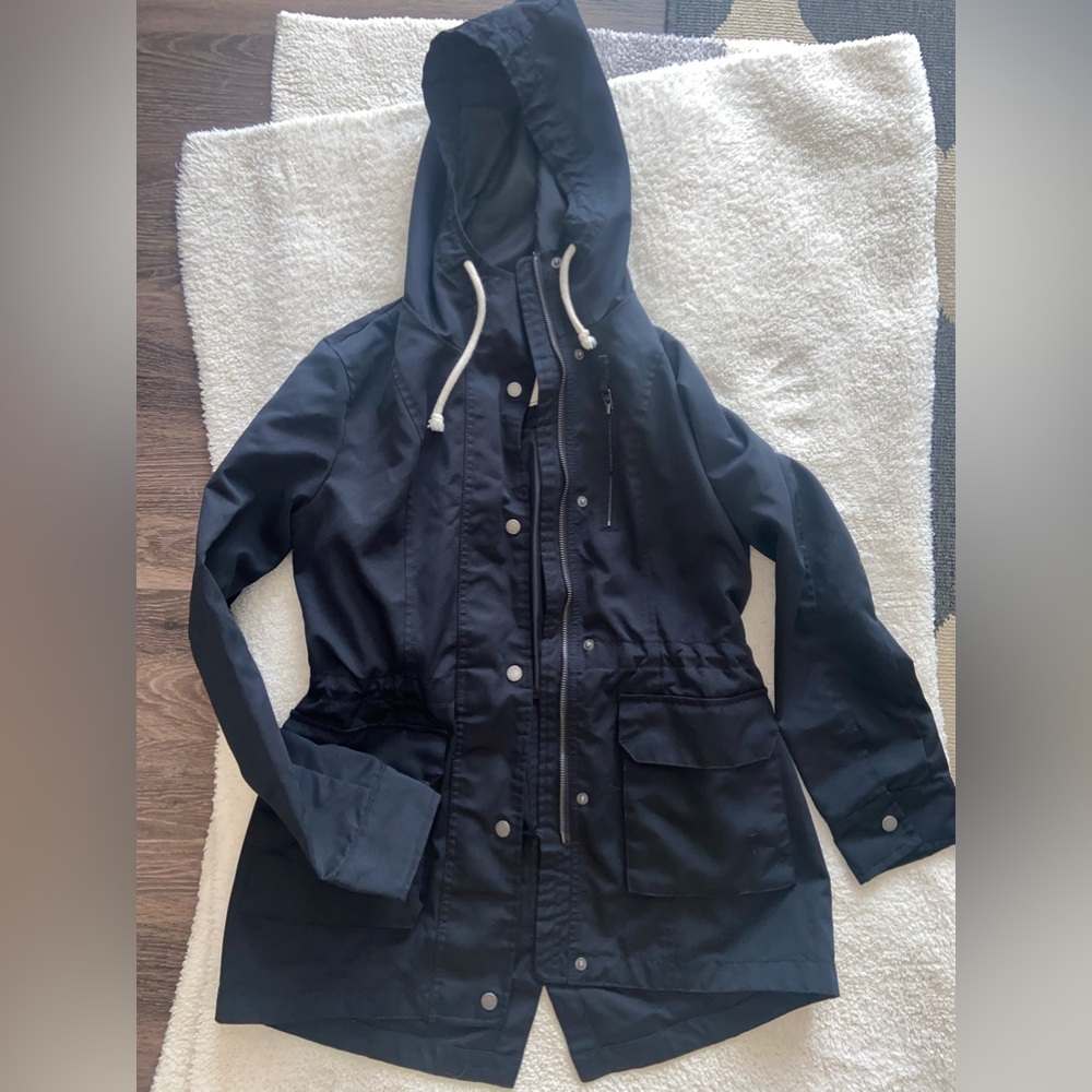 Abercrombie and Fitch women’s navy jacket